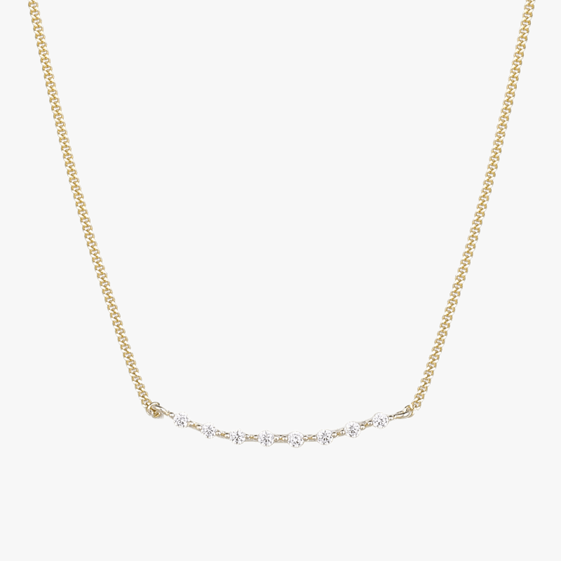 Tanner Bar Jewelled Necklace