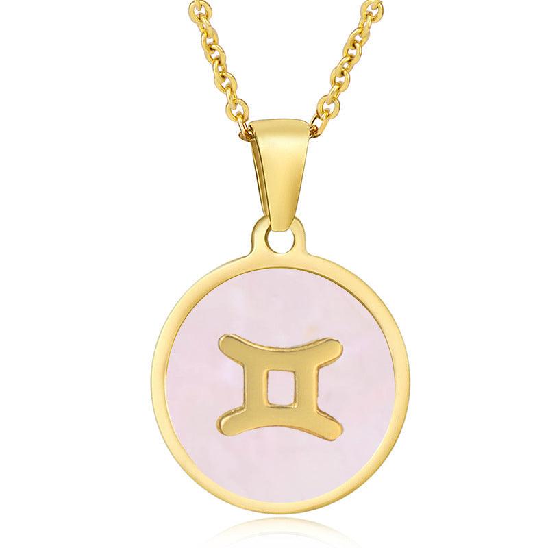 Cute Star Shell Zodiac Necklace - Jewelled Me