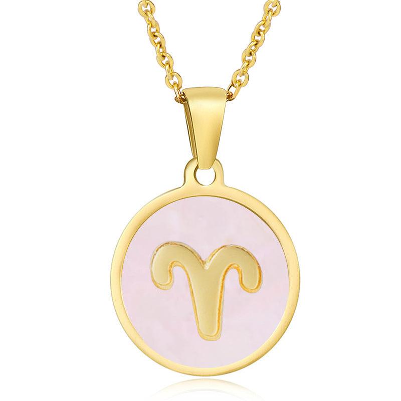 Cute Star Shell Zodiac Necklace - Jewelled Me
