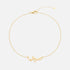 Custom Language Bracelet with a name in Arabic, gold