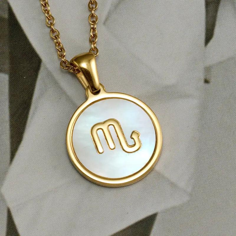 Cute Star Shell Zodiac Necklace - Jewelled Me