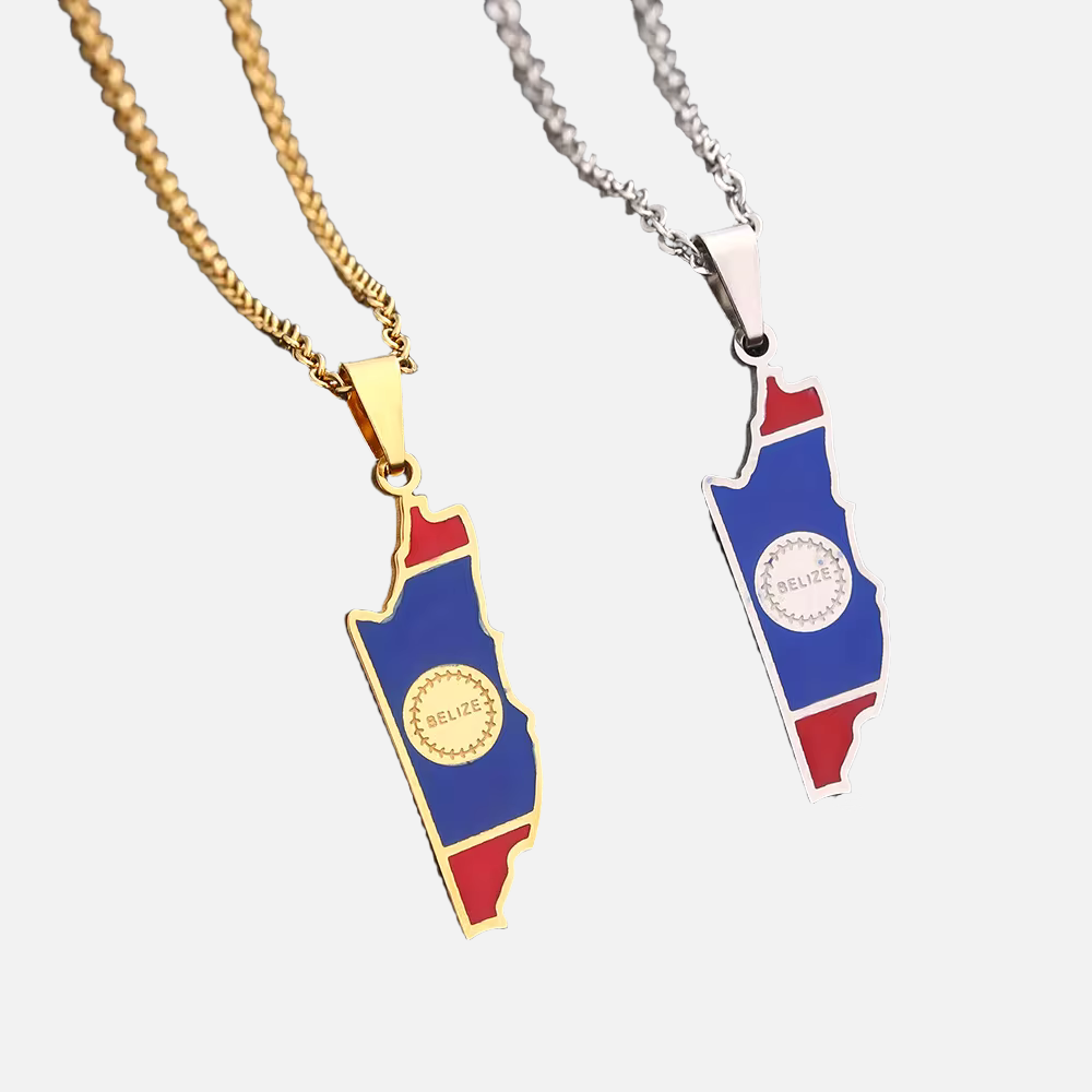 The America &amp; Caribbean Country/Flag Necklaces