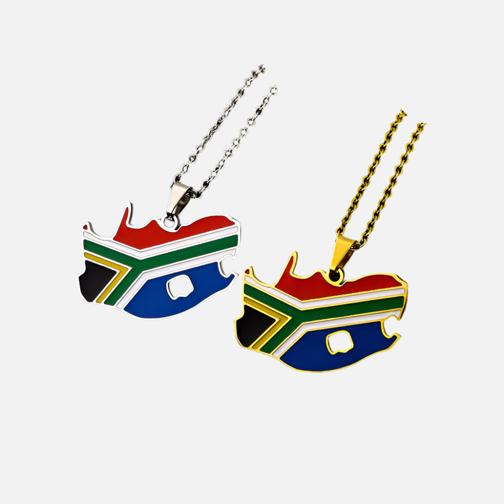 Africa Country/Flag Necklaces