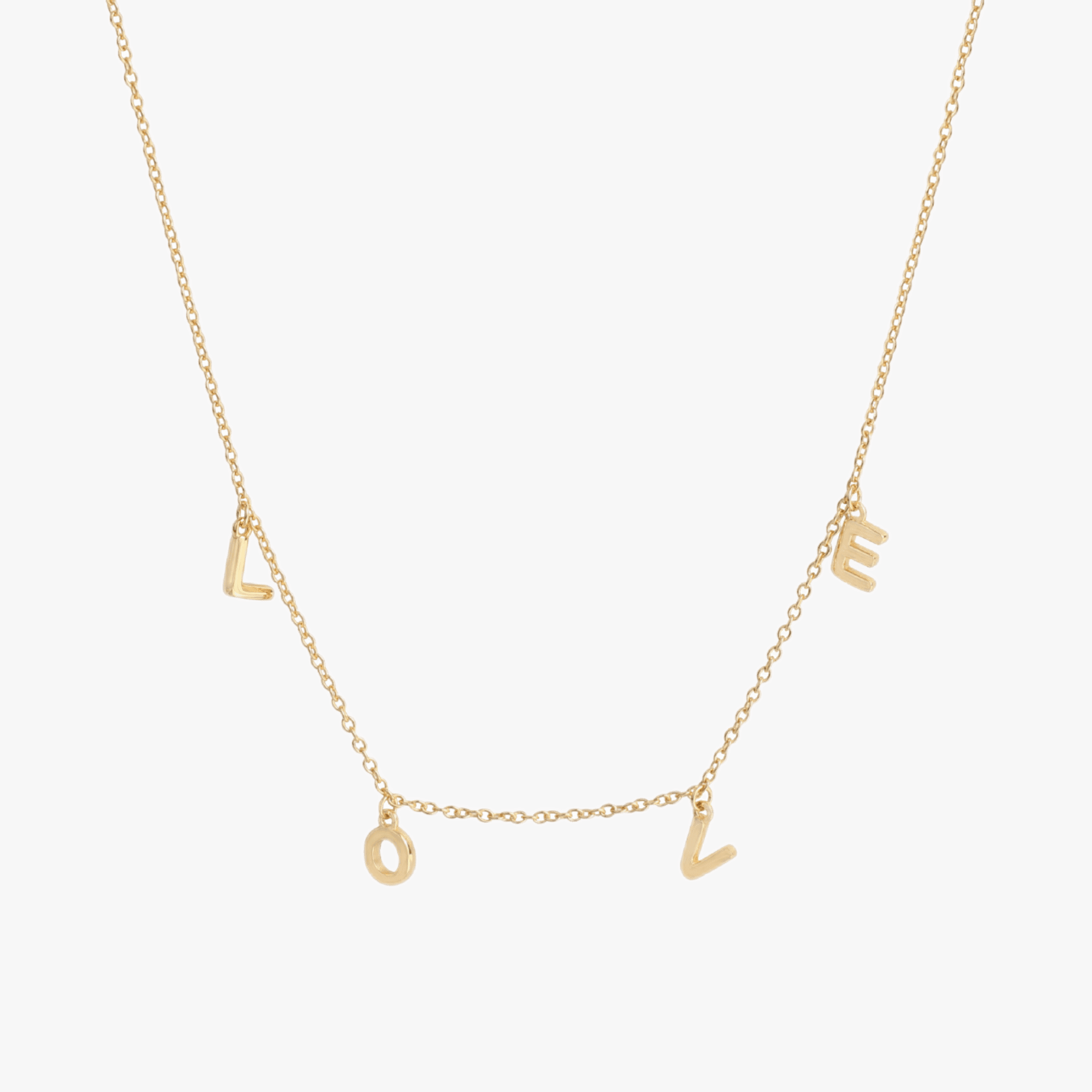 Spaced LOVE Necklace - Jewelled Me
