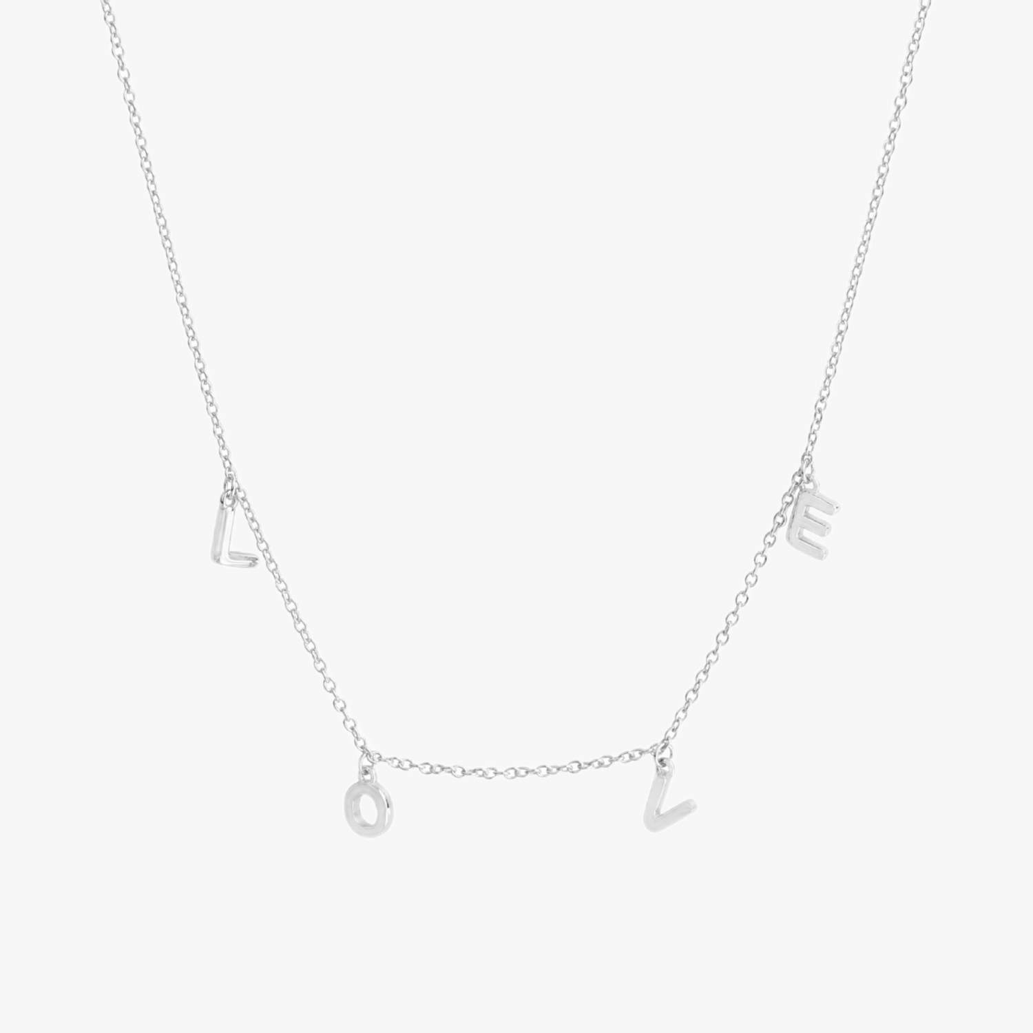Spaced LOVE Necklace