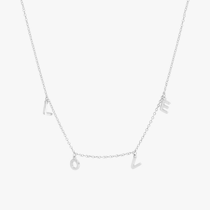 Spaced LOVE Necklace
