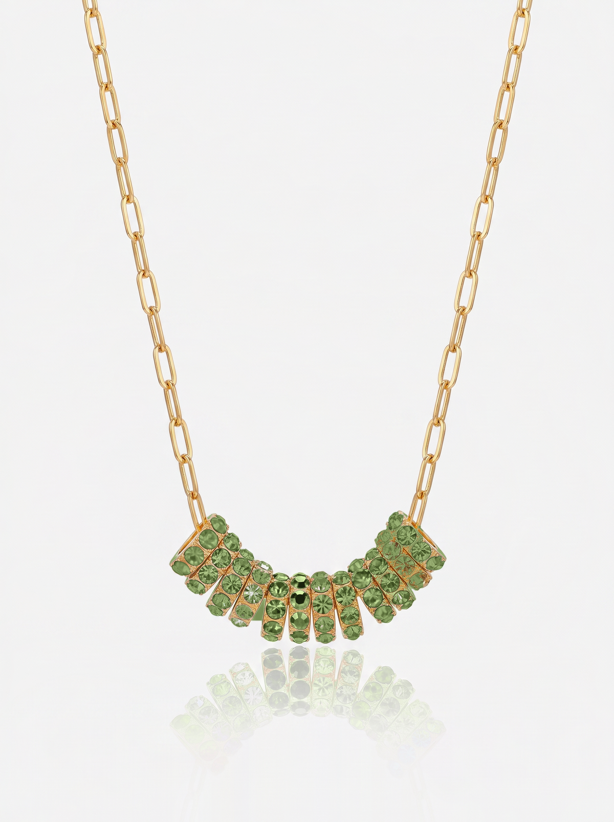 Mini Rondelle Birthstone Necklace