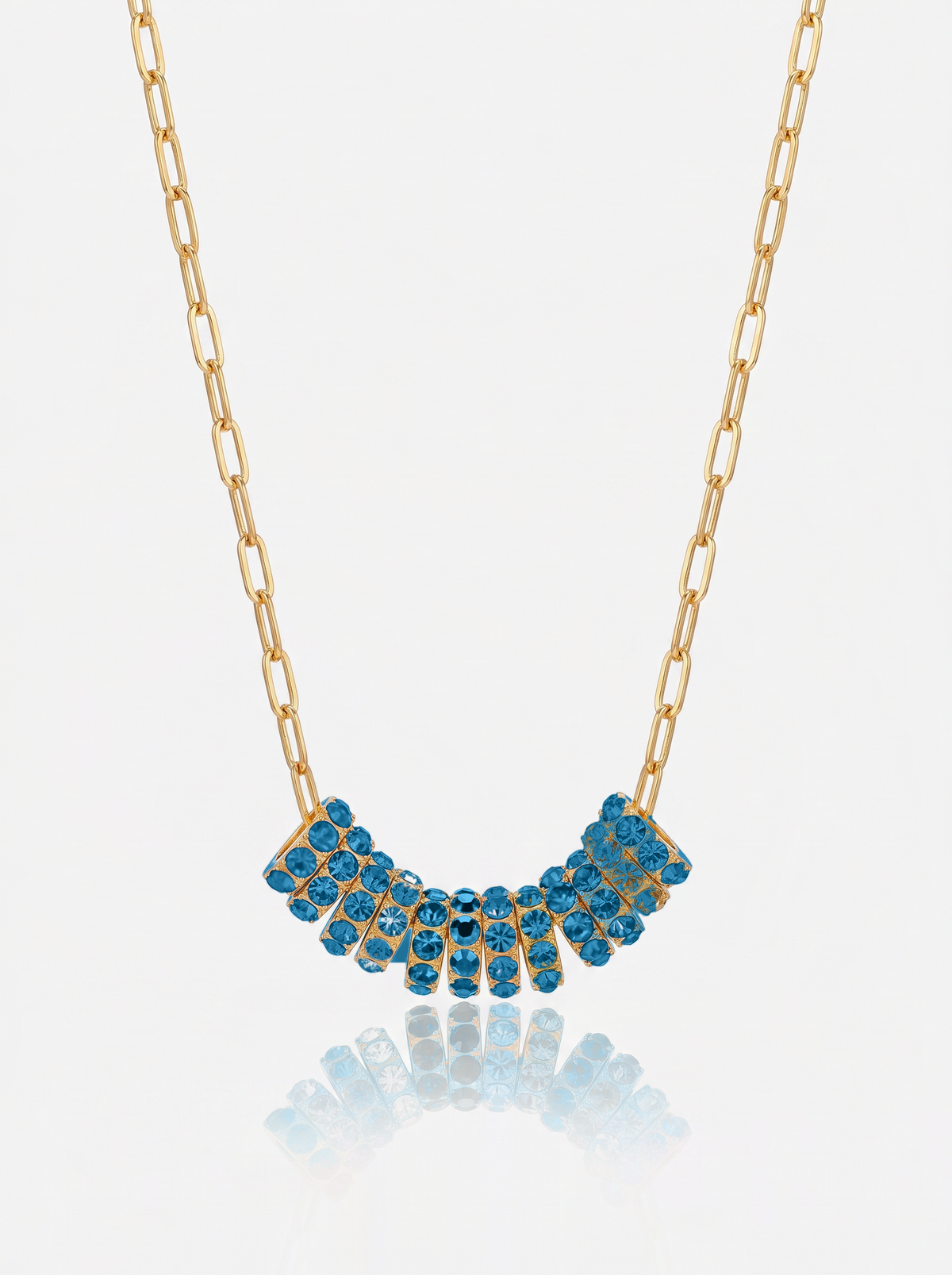 Mini Rondelle Birthstone Necklace