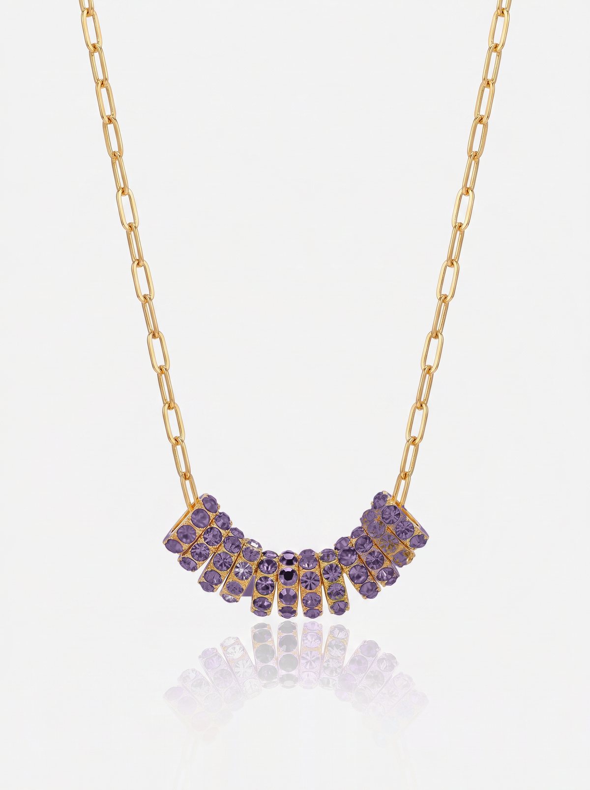 Mini Rondelle Birthstone Necklace