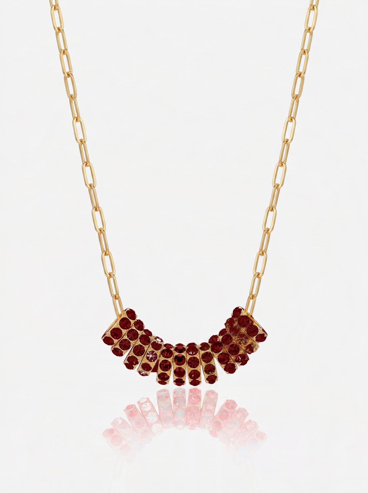 Mini Rondelle Birthstone Necklace
