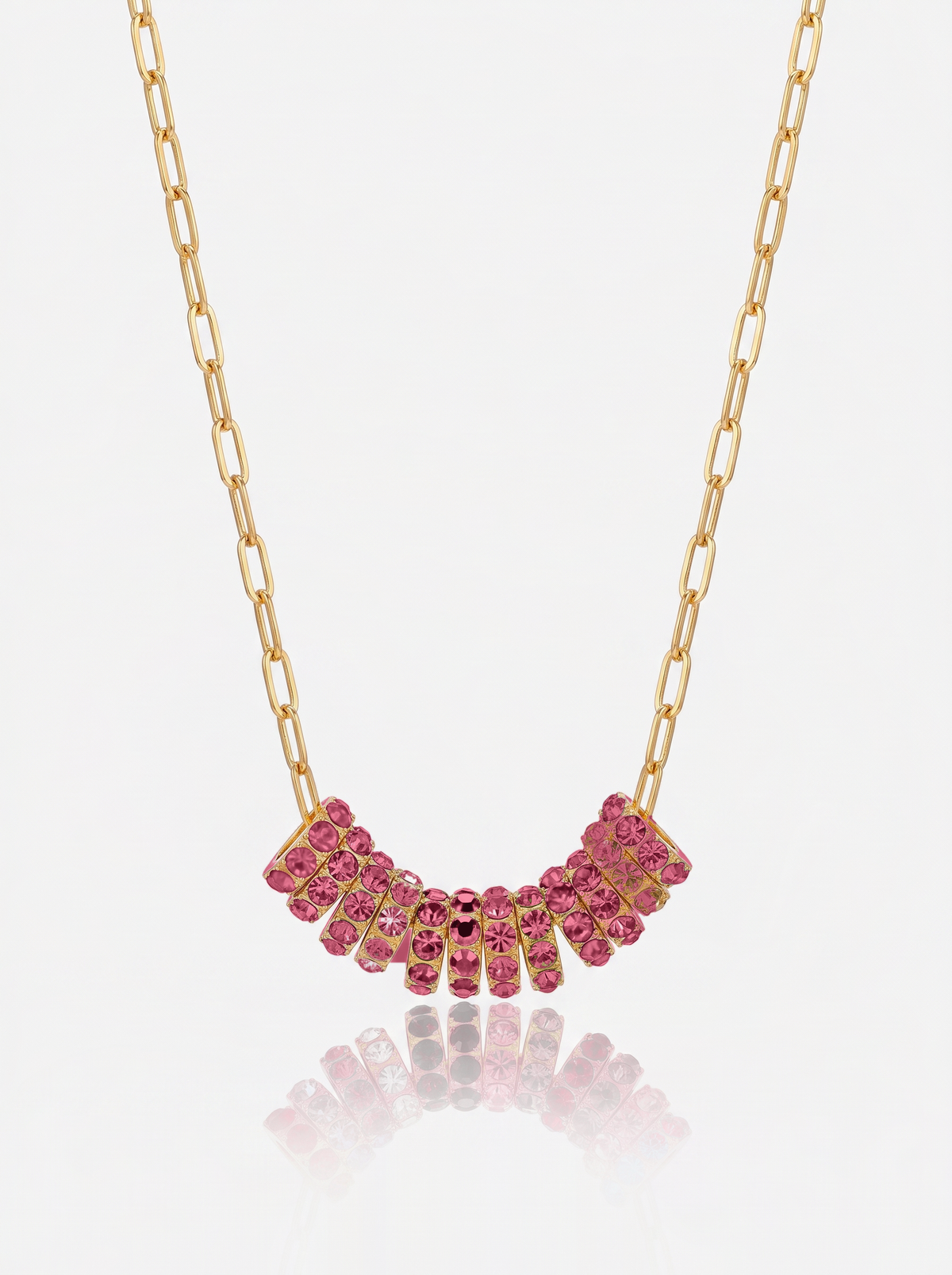 Mini Rondelle Birthstone Necklace