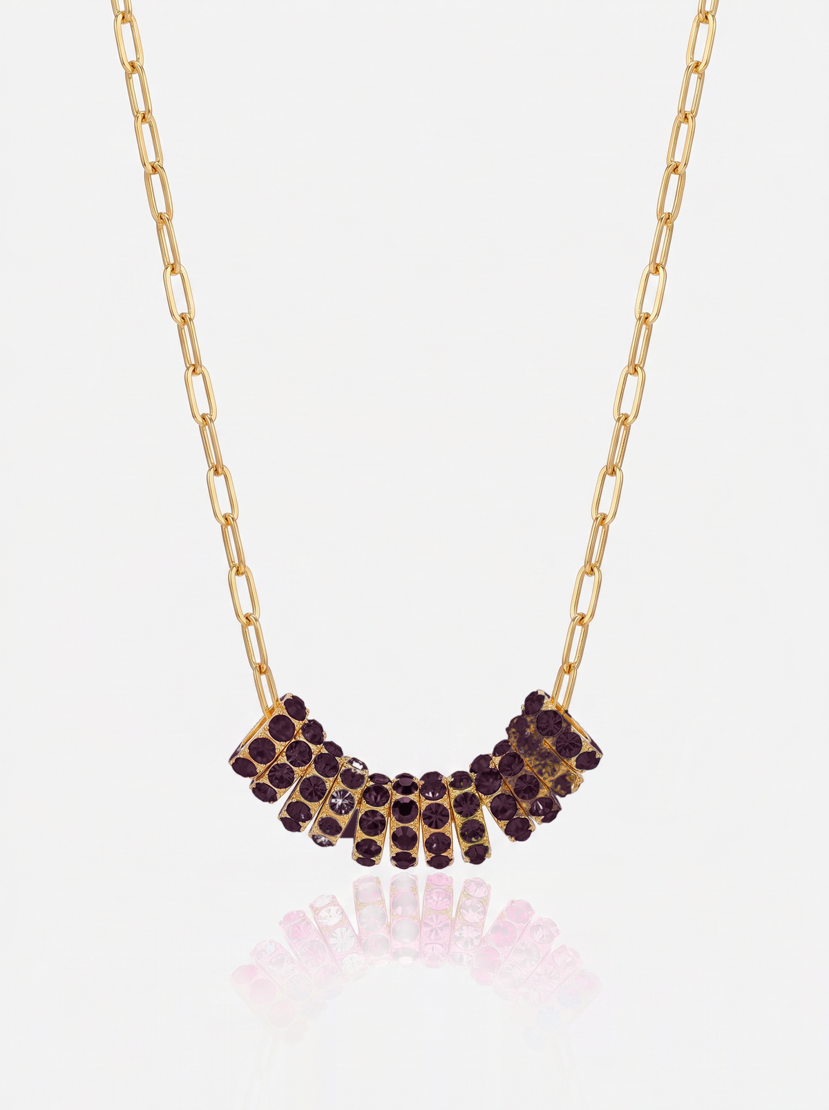 Mini Rondelle Birthstone Necklace