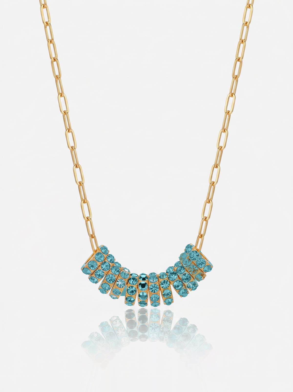 Mini Rondelle Birthstone Necklace