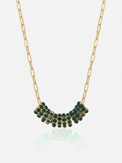 Mini Rondelle Birthstone Necklace