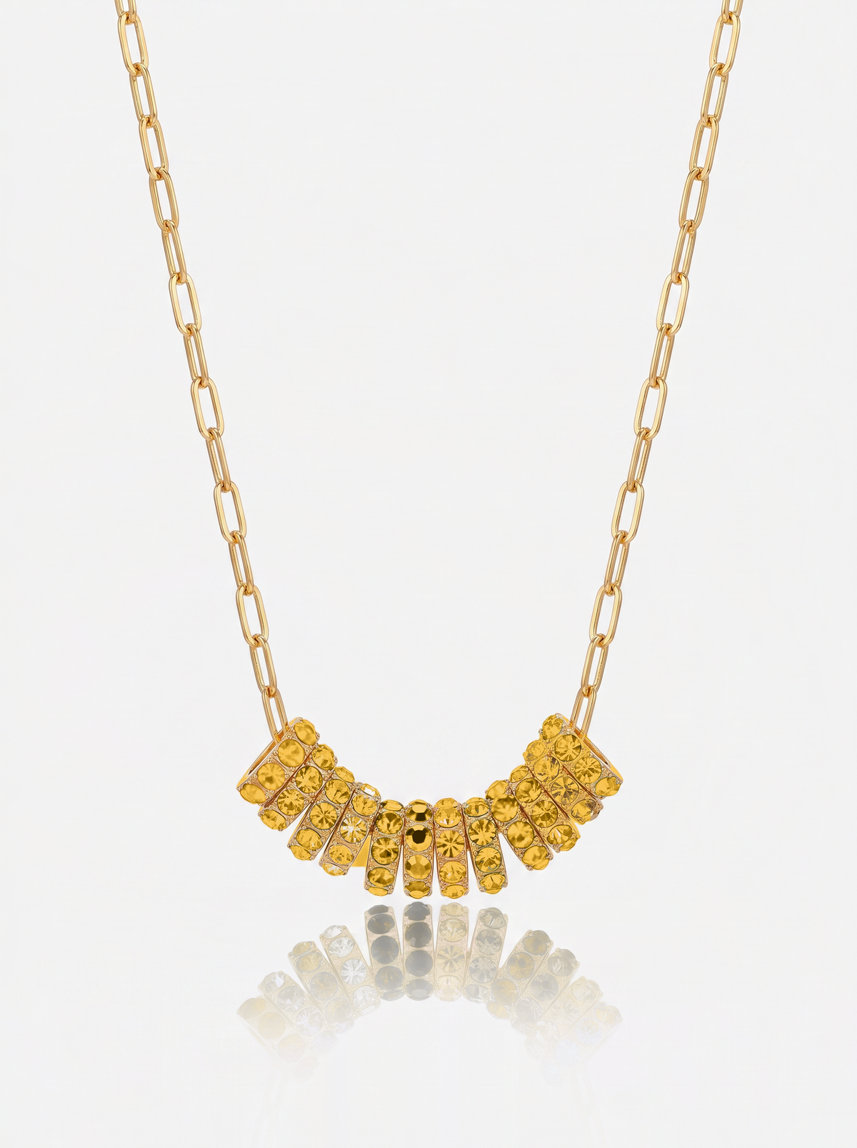 Mini Rondelle Birthstone Necklace