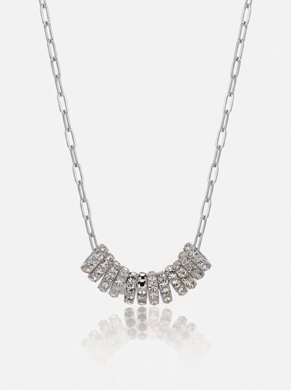 Mini Rondelle Birthstone Necklace