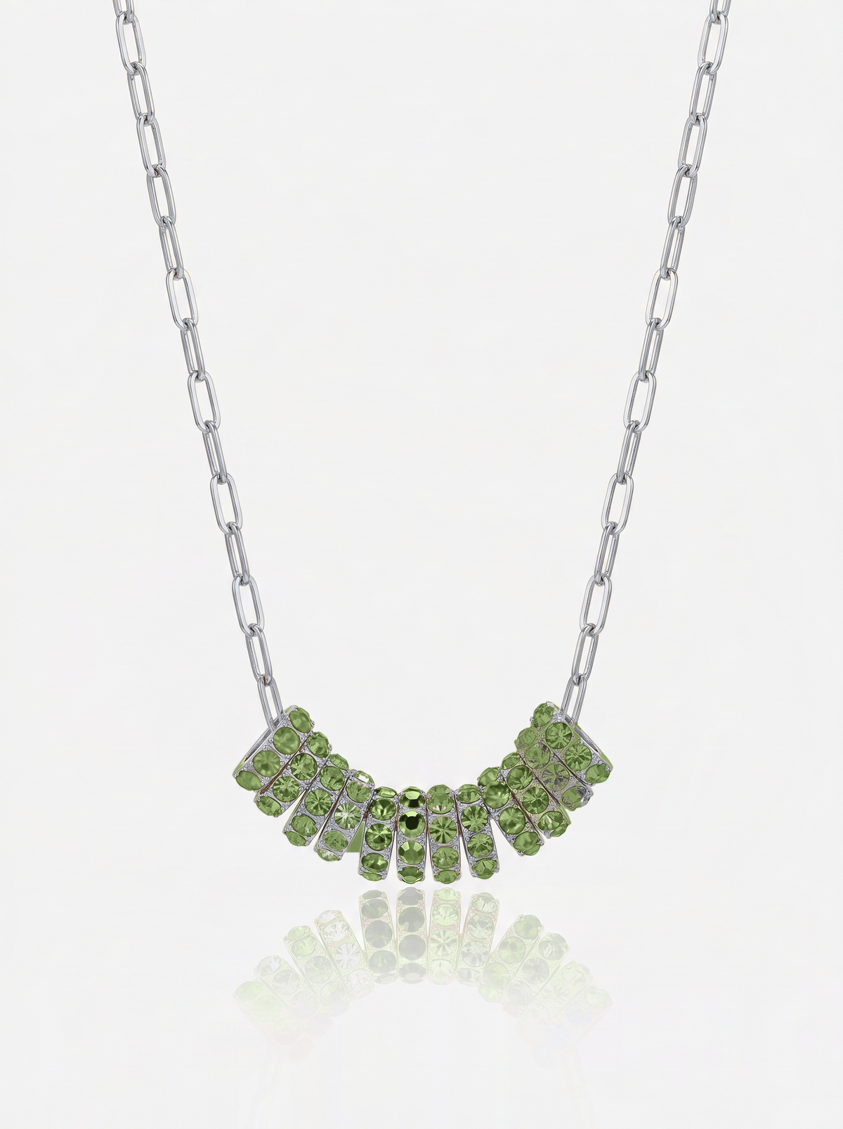 Mini Rondelle Birthstone Necklace