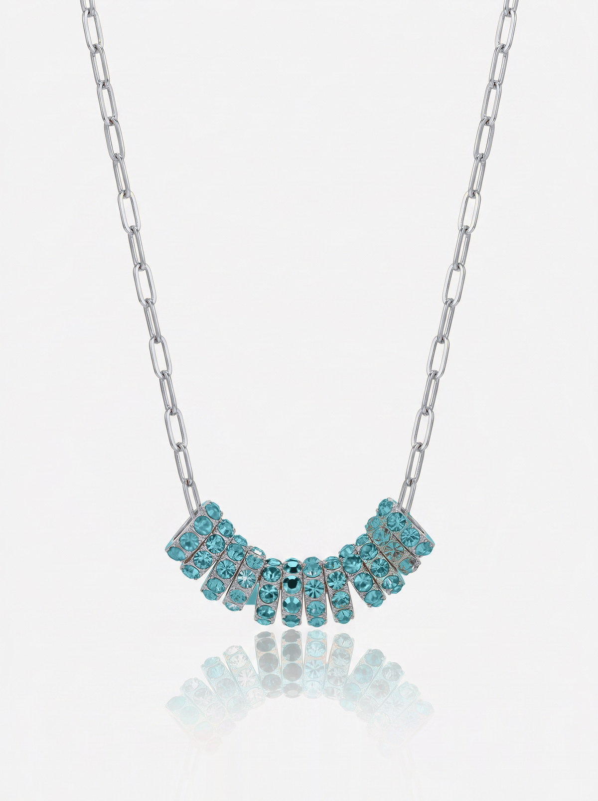 Mini Rondelle Birthstone Necklace