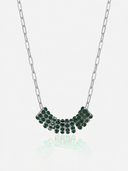 Mini Rondelle Birthstone Necklace