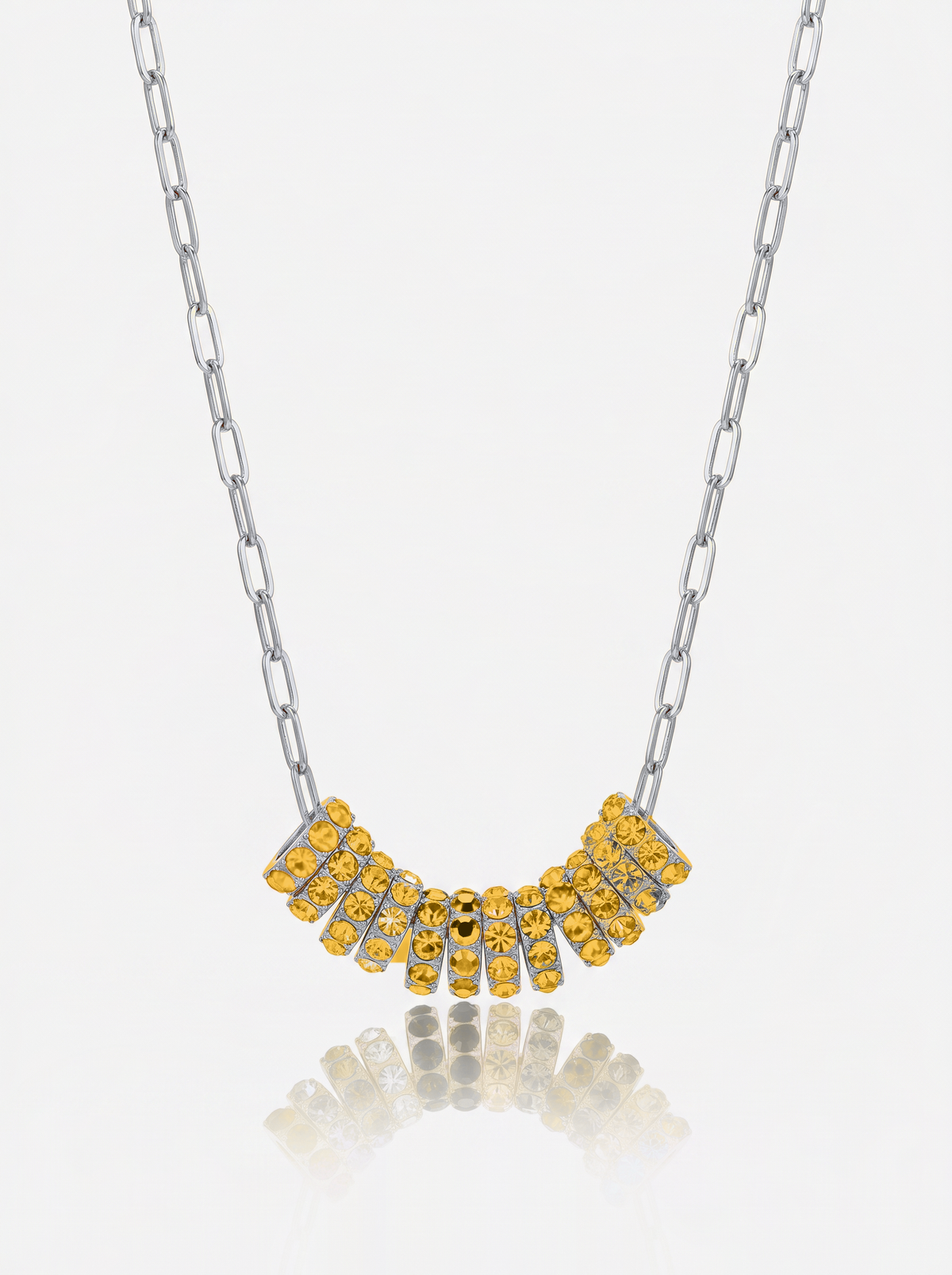 Mini Rondelle Birthstone Necklace