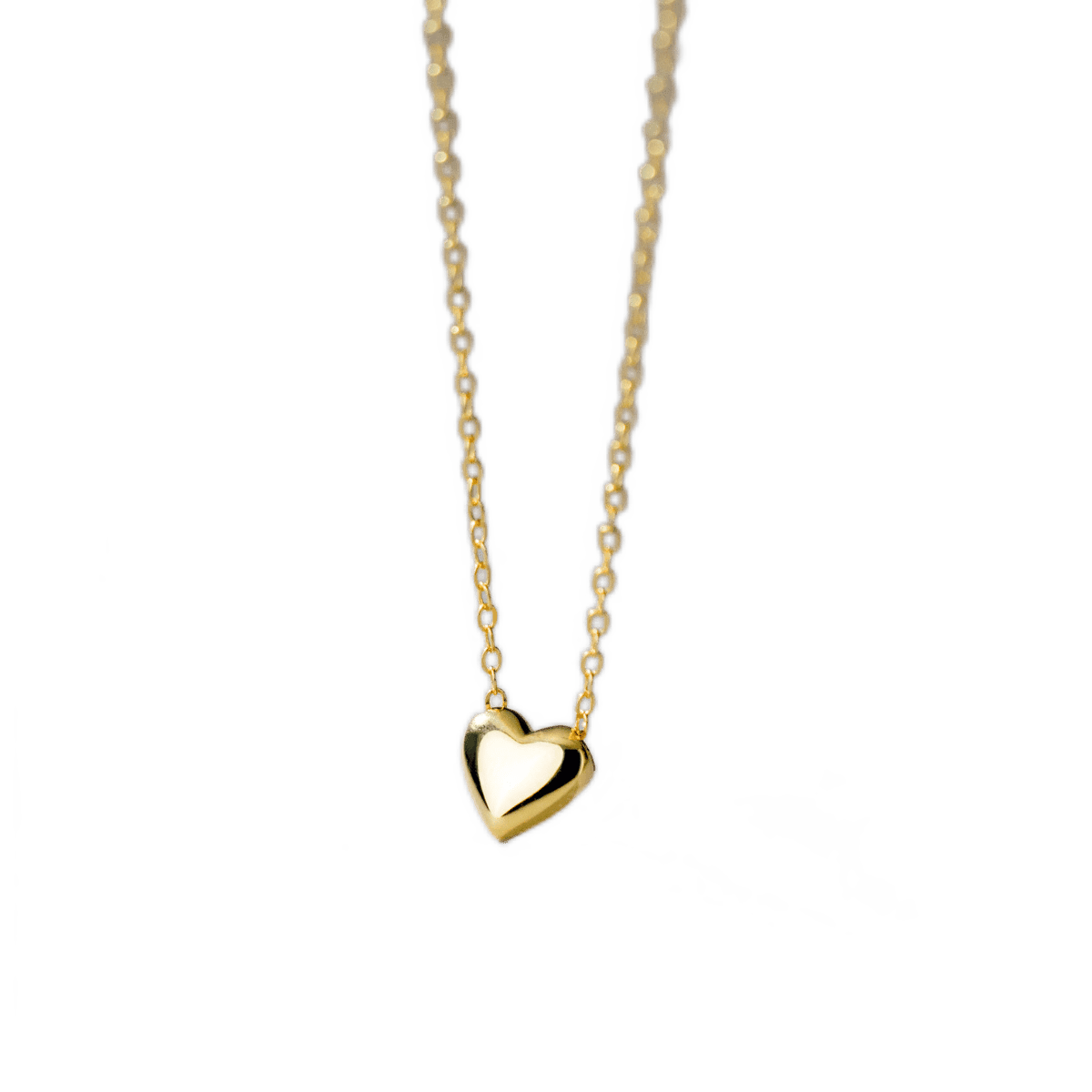 Subtle Heart Pendant Necklace - Jewelled Me
