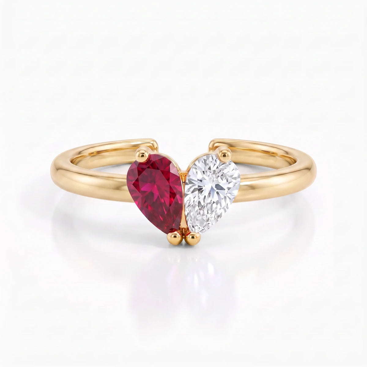 Coeur Toi & Moi Birthstone Ring preview