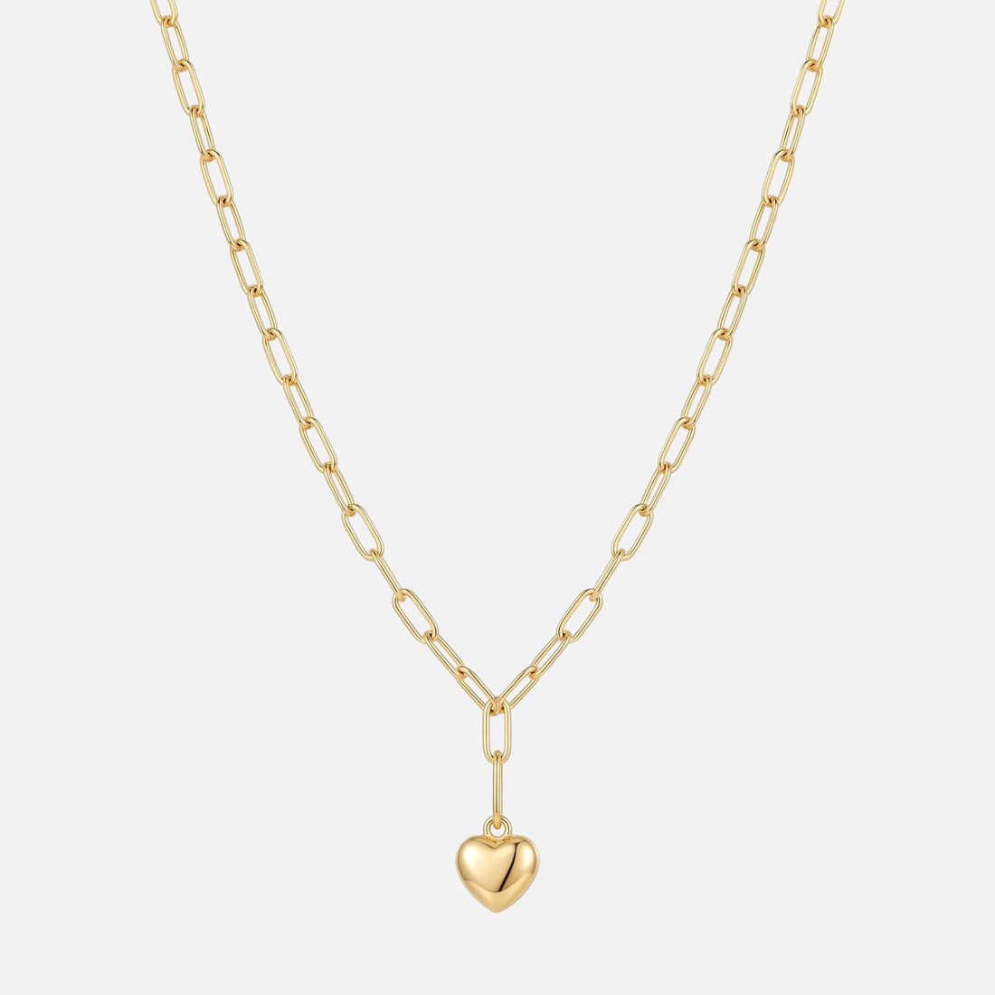 The Heart Padlock Necklace - Jewelled Me