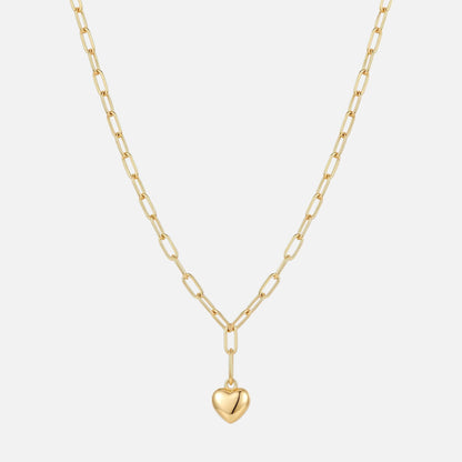 The Heart Padlock Necklace