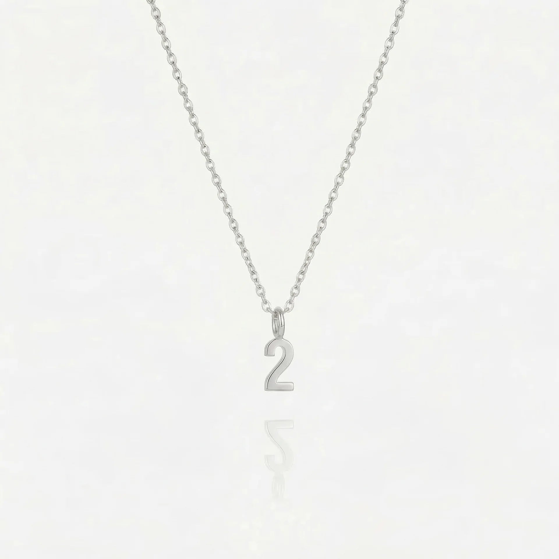 Dainty Number Necklace - Jewelled Me