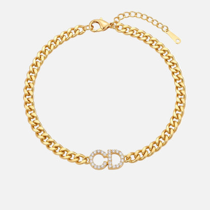 ICED Custom Name Cuban Chain Bracelet