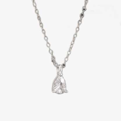 Elsa Jewelled Droplet Necklace