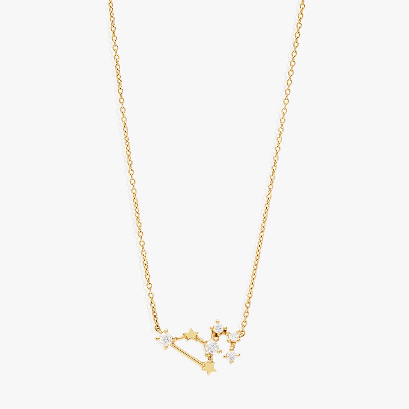 Vermeil Zodiac Constellation Necklace