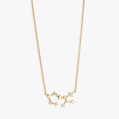 Vermeil Zodiac Constellation Necklace